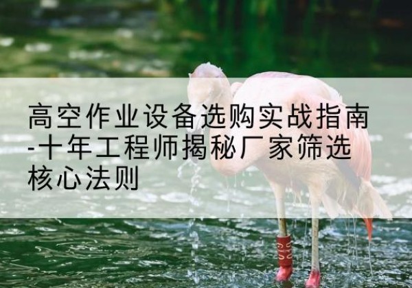古浪剪叉式升降机厂家-高空作业设备选购实战指南-十年工程师揭秘厂家筛选核心法则